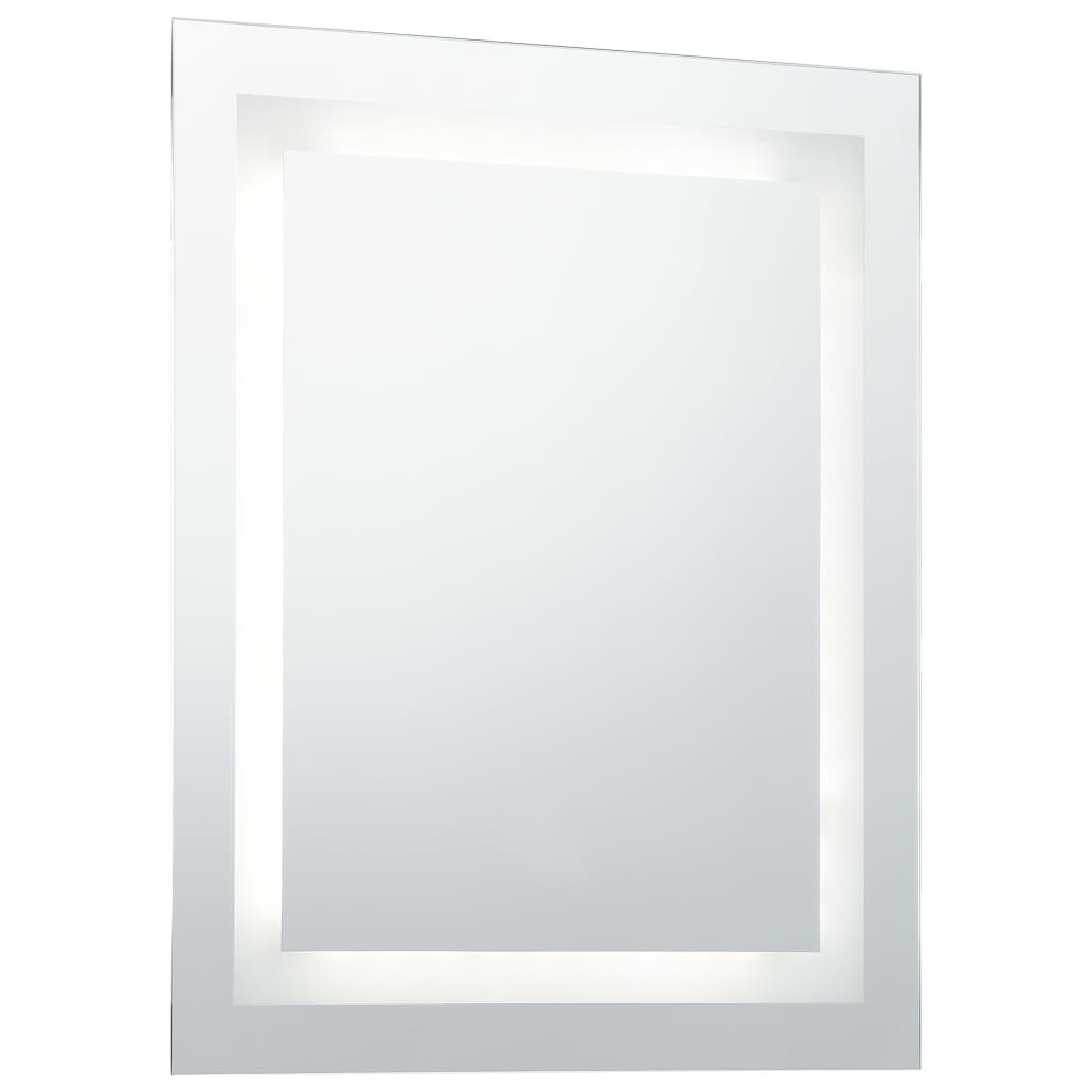 vidaXL Bathroom LED Mirror with Touch Sensor 50x60 cm