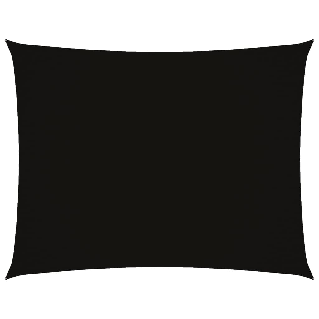 vidaXL Sunshade Sail Oxford Fabric Rectangular 2.5x4 m Black