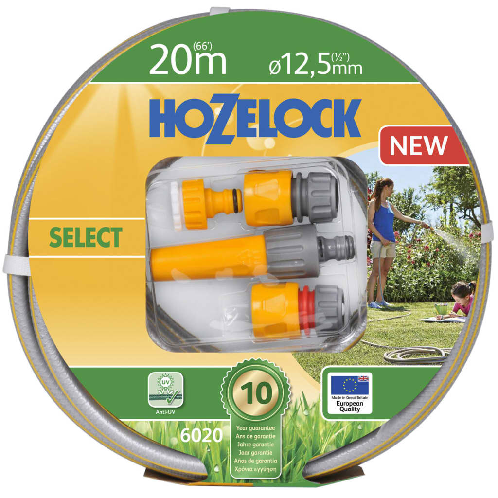 Hozelock Watering Hose Select 20 m with Starter Set