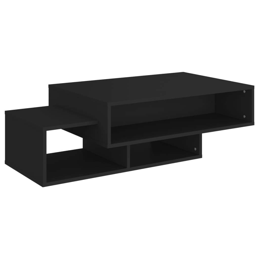 vidaXL Coffee Table Black 105x55x32 cm Engineered Wood