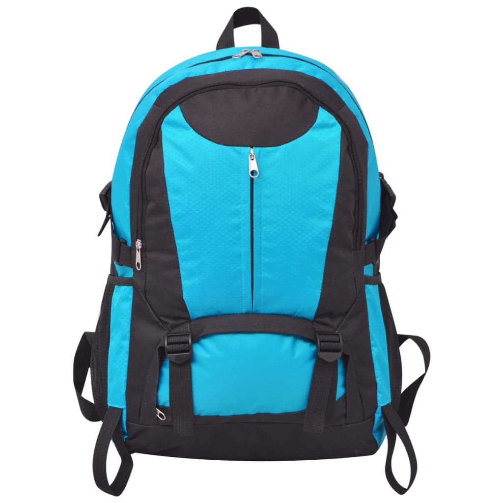 vidaXL Hiking Backpack 40 L Black and Blue