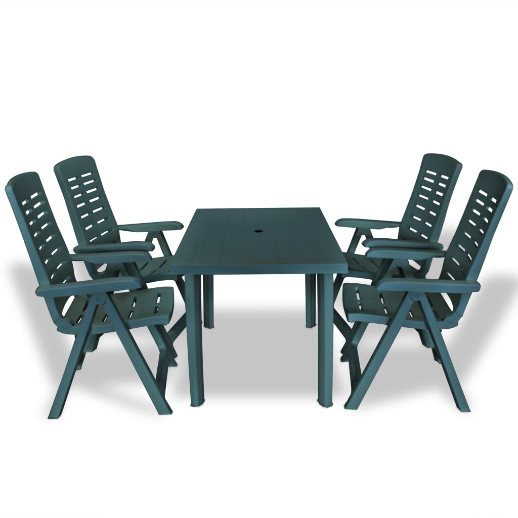 table chair set plastic
