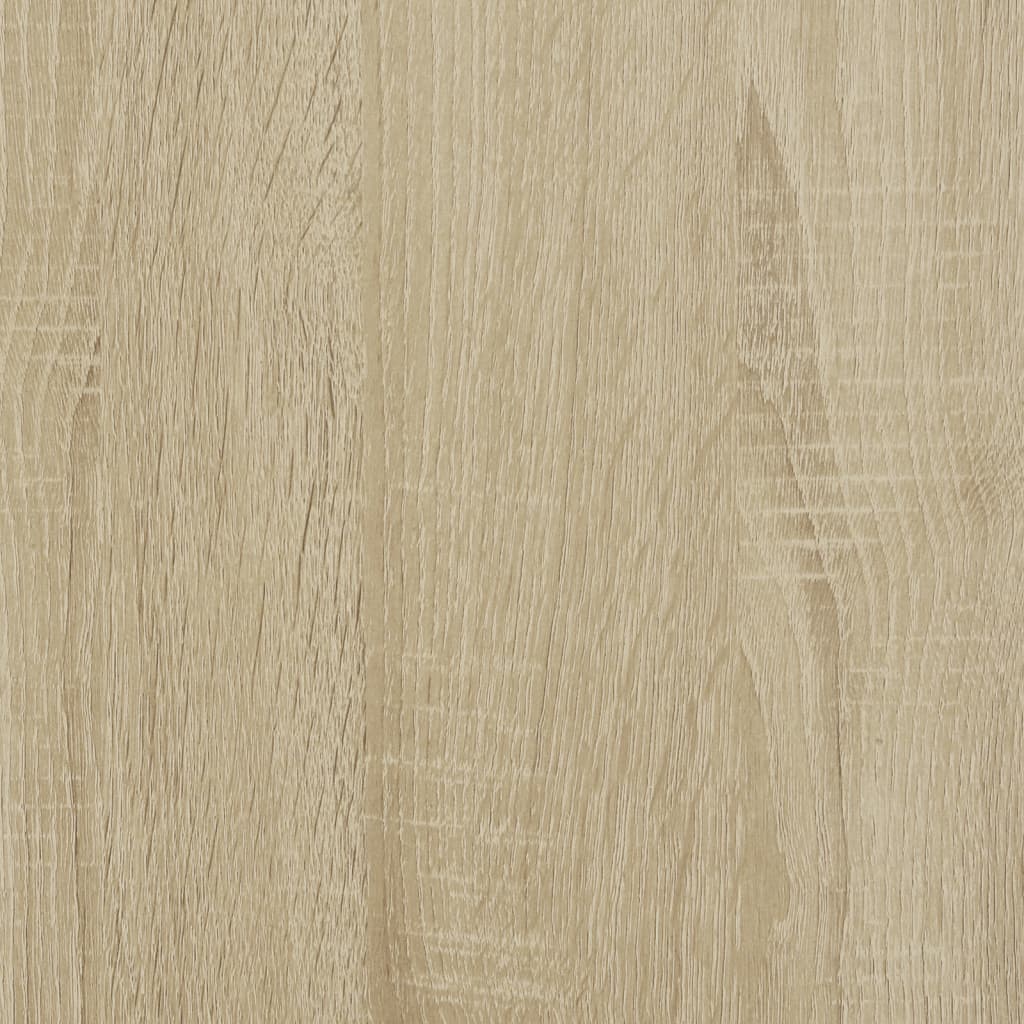 vidaXL Kitchen Trolley Sonoma Oak 65x40x86.5 cm Engineered Wood