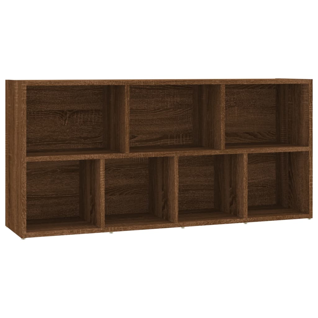 vidaXL Book Cabinet Brown Oak 50x25x106 cm
