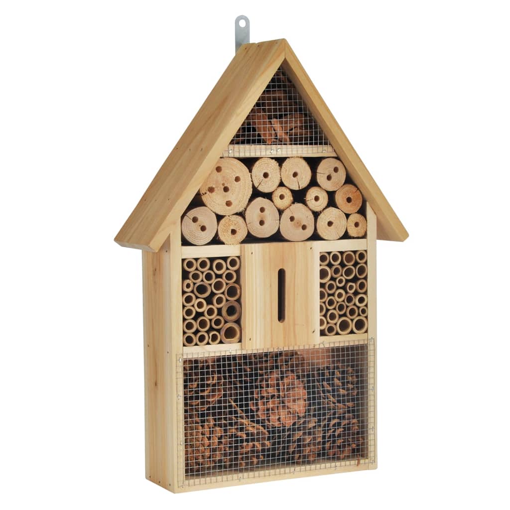 HI Insect Nesting House Wood Natural 31x10x48 cm
