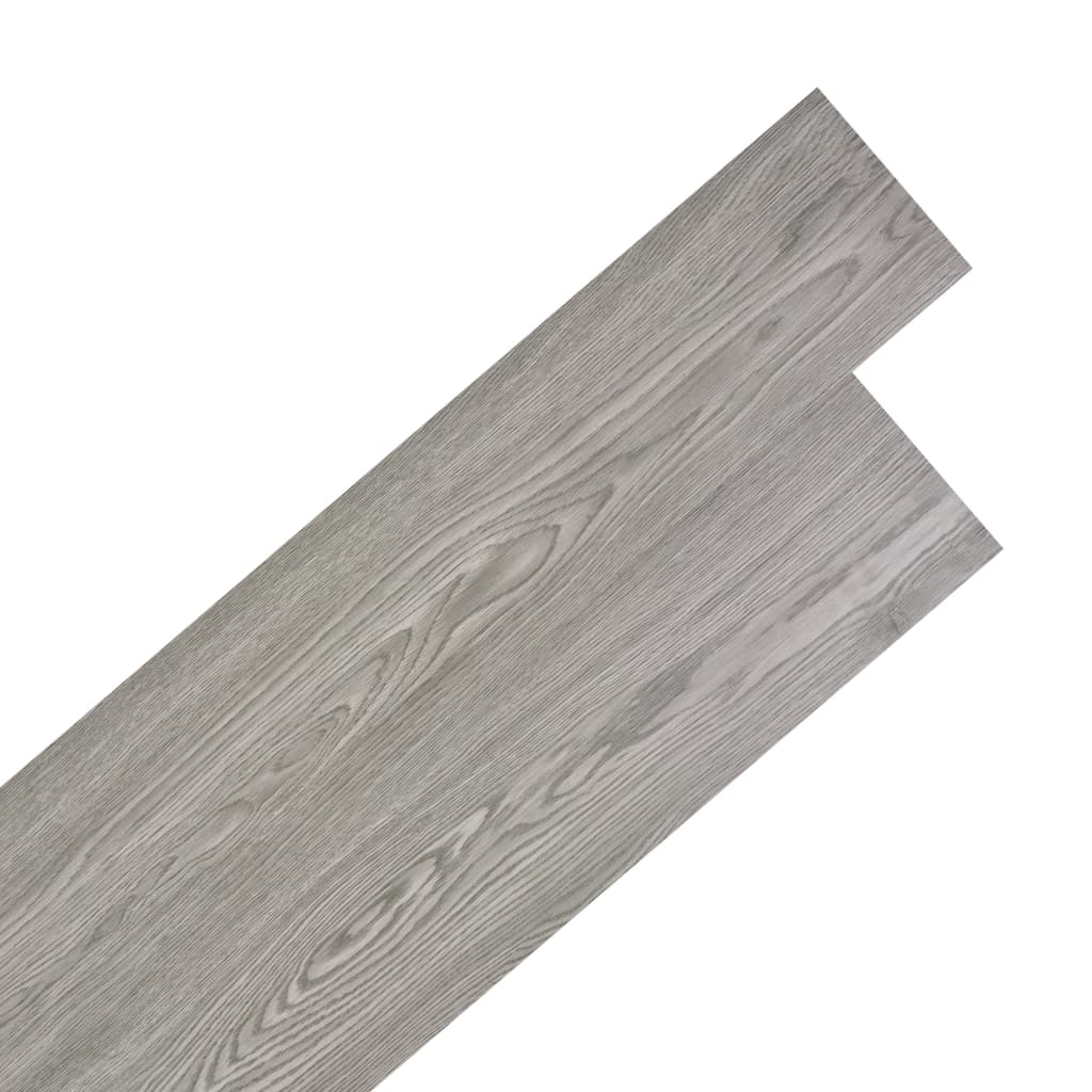 vidaXL Self-adhesive PVC Flooring Planks 5.21 m? 2 mm Dark Grey