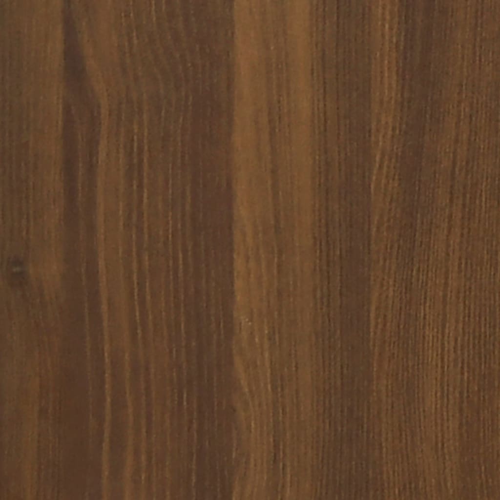 vidaXL 3 Piece Sideboard Set Brown Oak Engineered Wood
