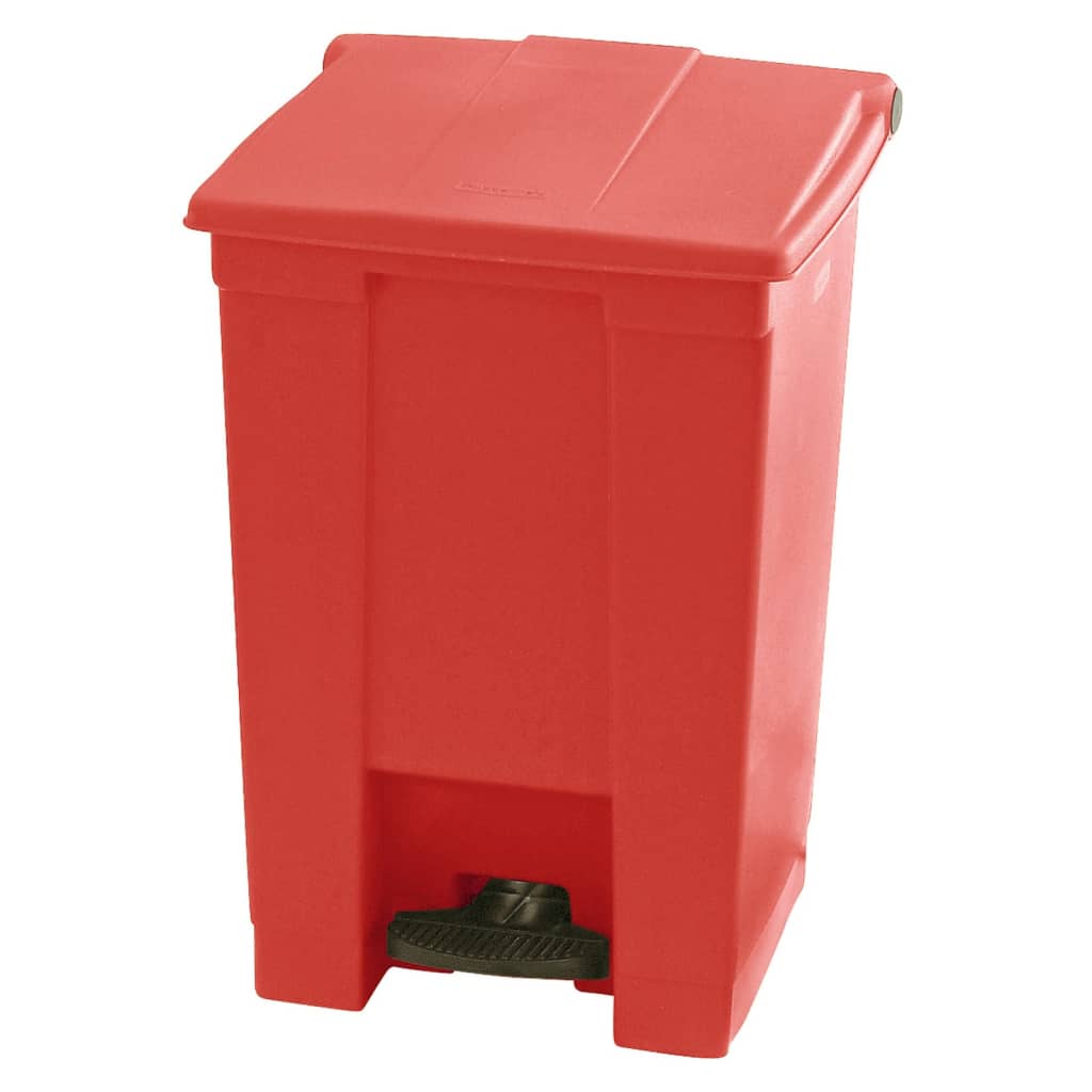 Rubbermaid Step-on Classic Container 45.4 L Red