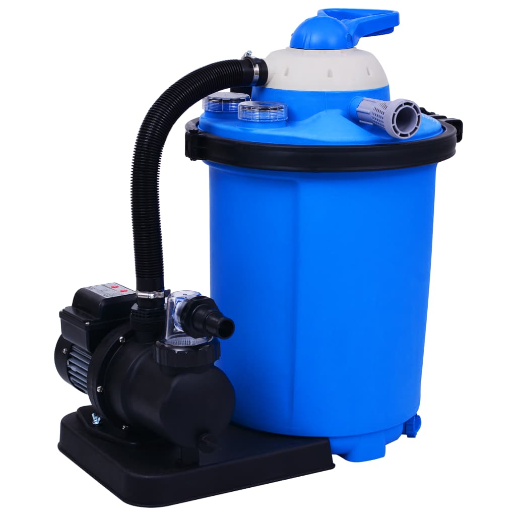 vidaXL Sand Filter Pump with Timer 550 W 50 L