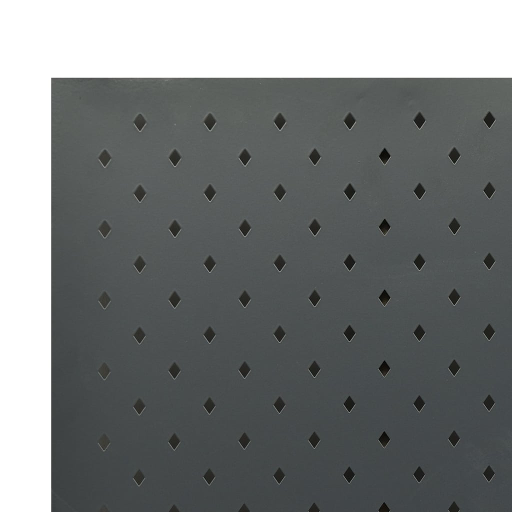 vidaXL 6-Panel Room Divider Anthracite 240x180 cm Steel
