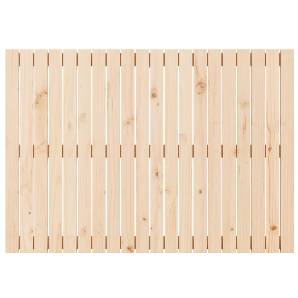 vidaXL Wall Headboard 127.5x3x90 cm Solid Wood Pine