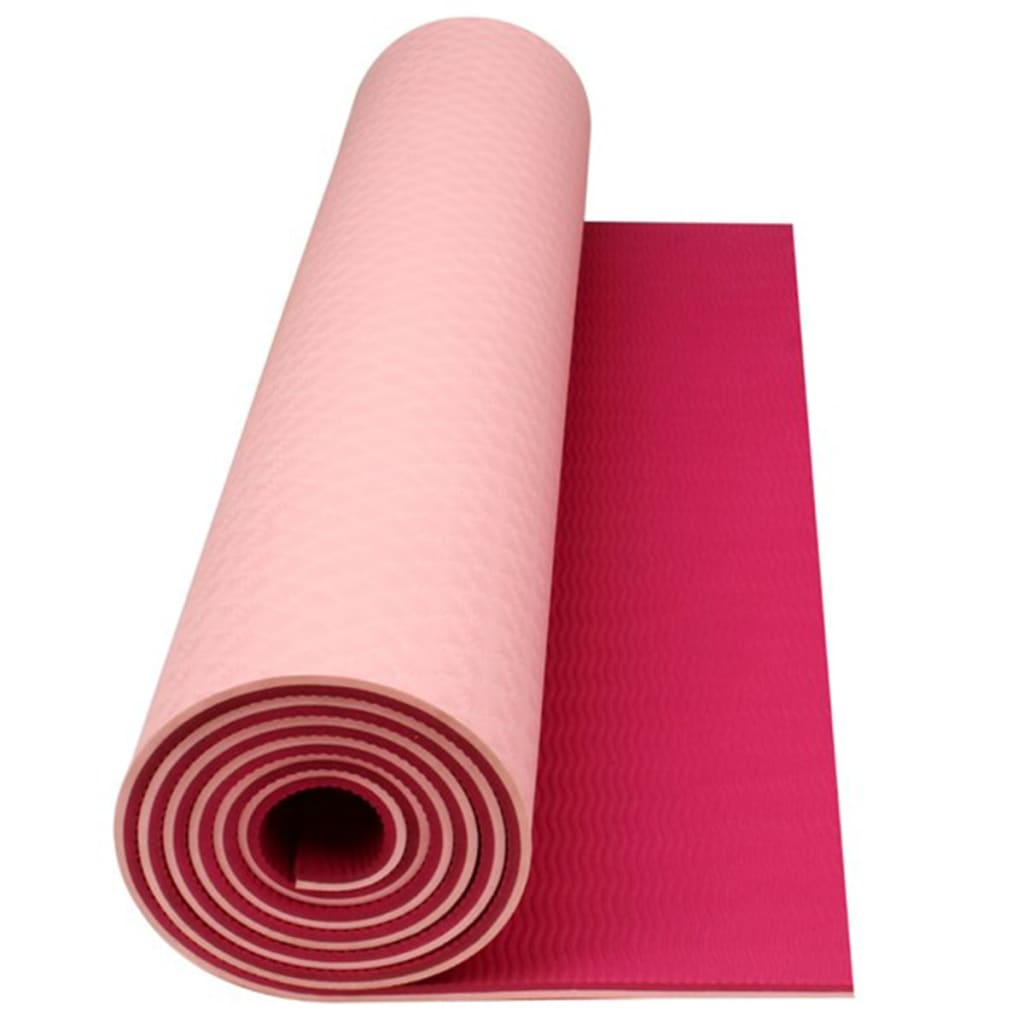 Avento Fitness/Yoga Mat Fuchsia/Soft Pink 41WC