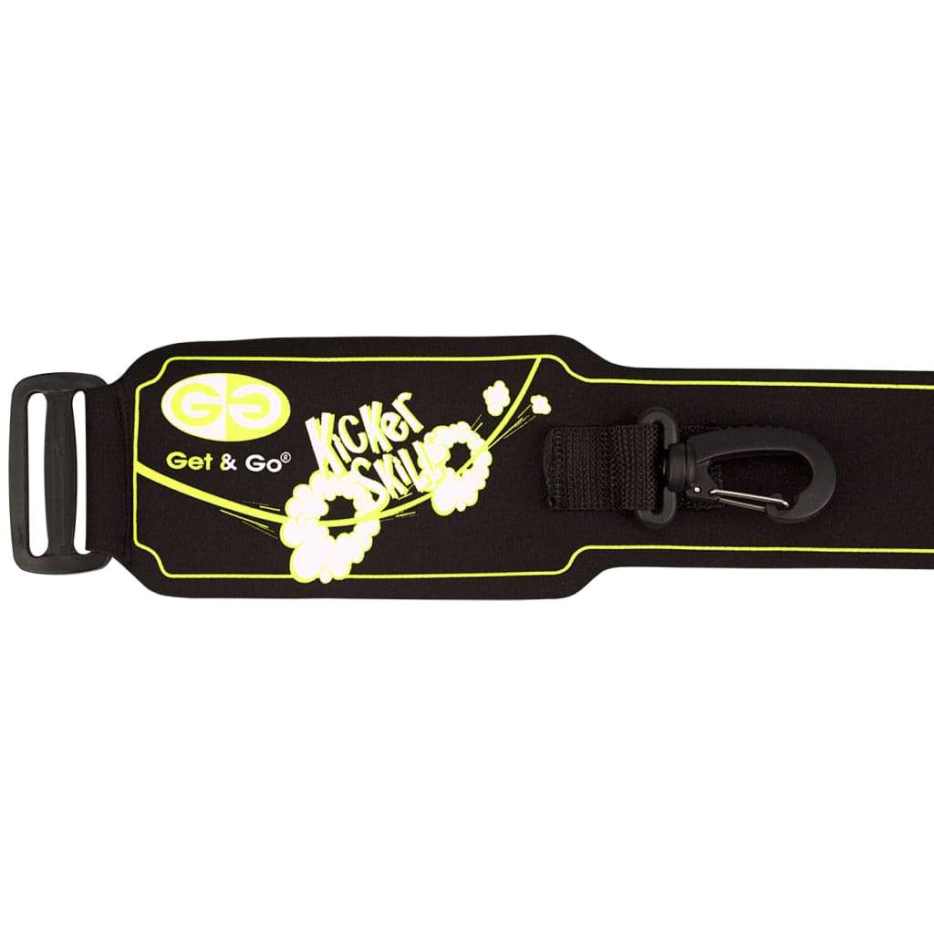 Get & Go Football Skill Trainer Black and Yellow