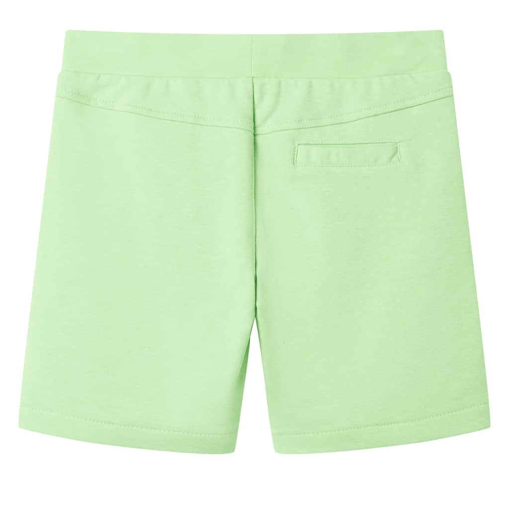 Kids' Shorts Fluo Green 92
