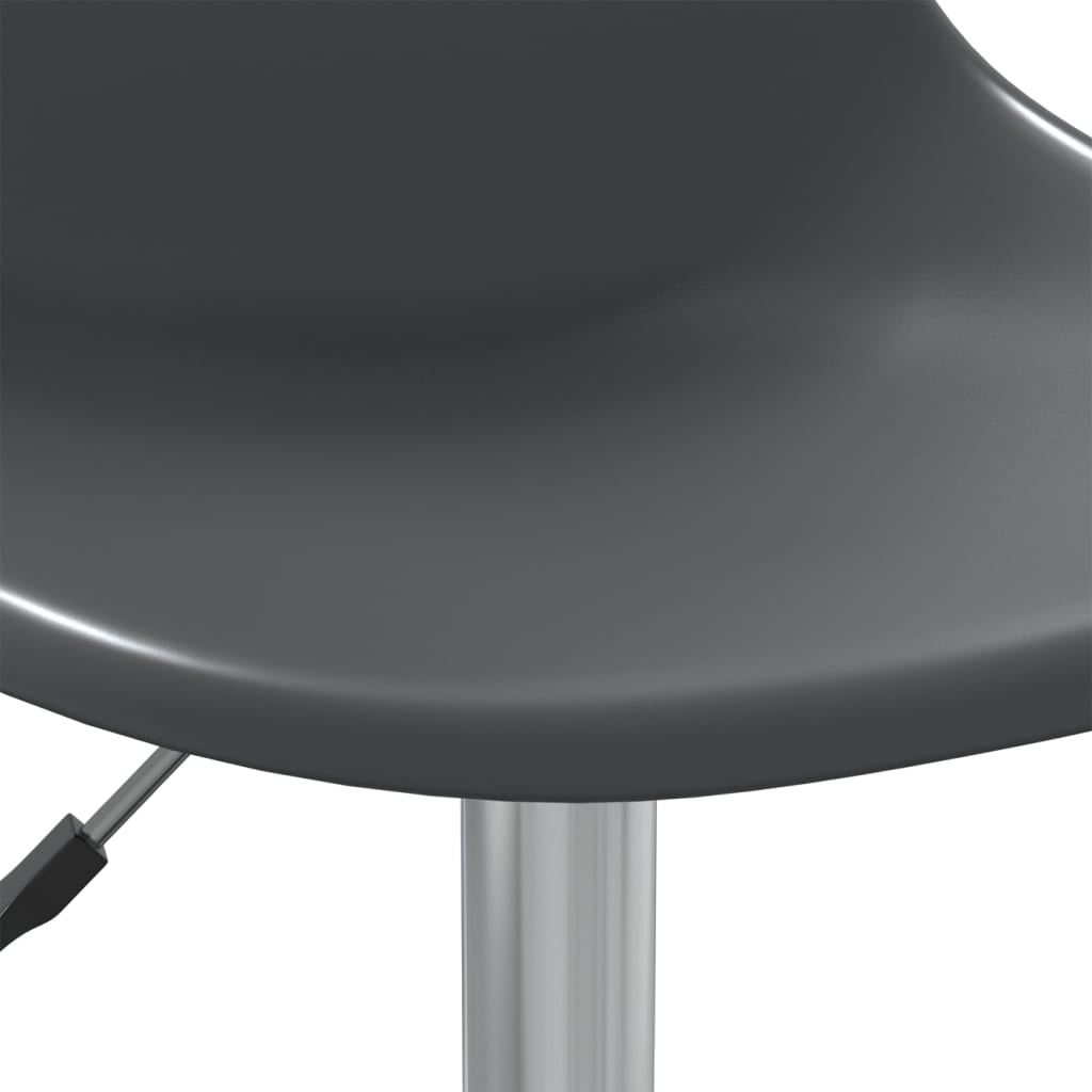 vidaXL Swivel Office Chair Light Grey PP