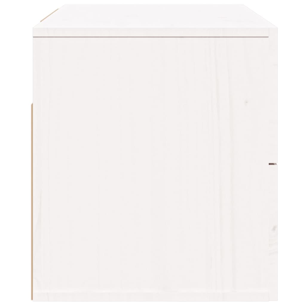 vidaXL Wall-mounted Bedside Cabinets 2 pcs White 50x36x40 cm