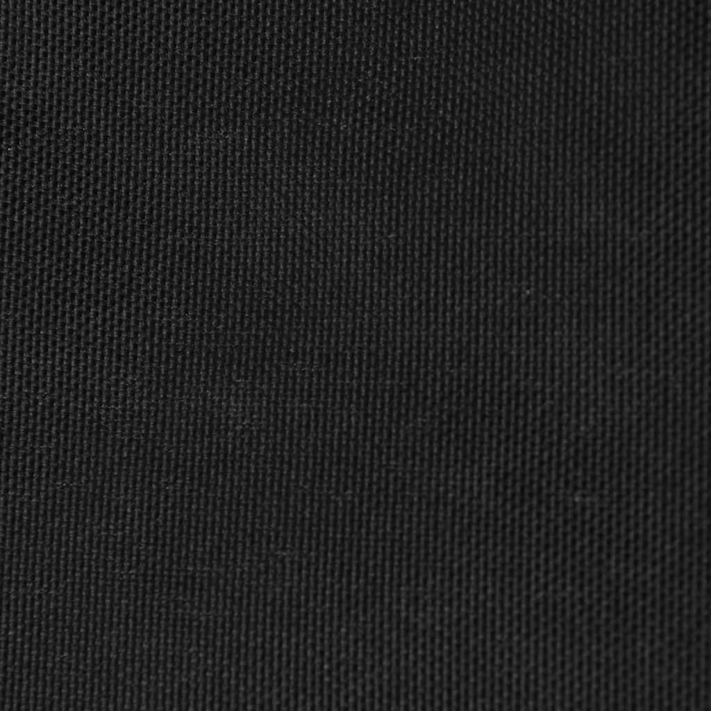 vidaXL Sunshade Sail Oxford Fabric Square 7x7 m Black