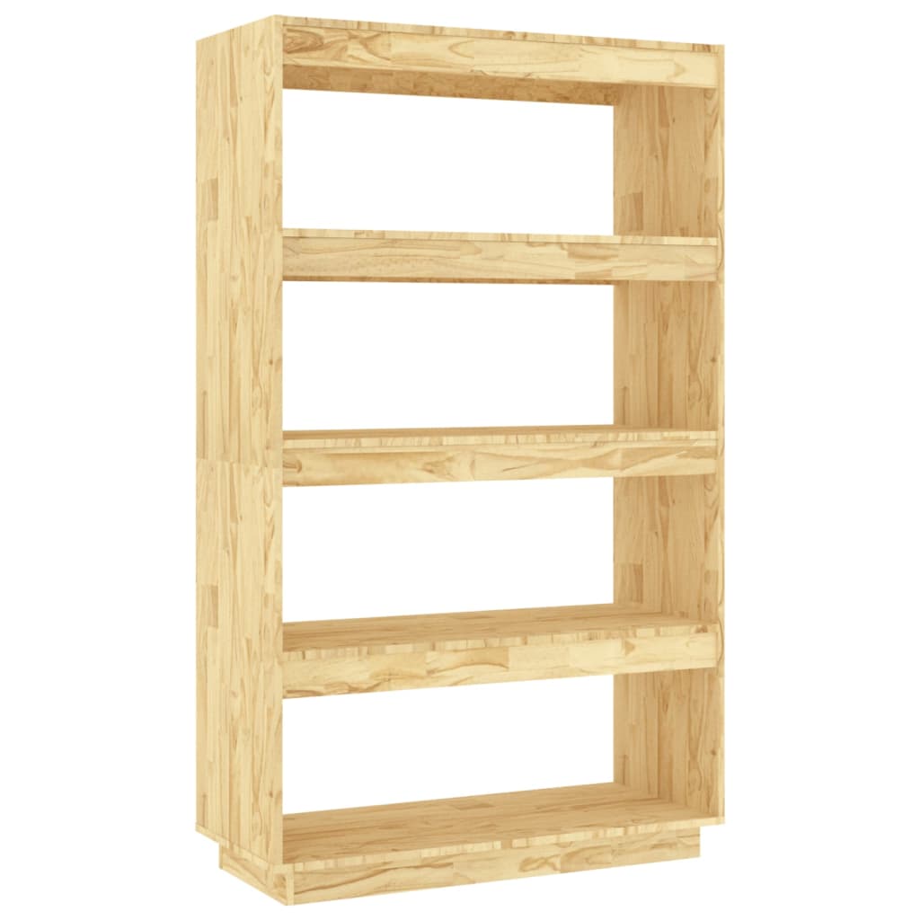 vidaXL Book Cabinet/Room Divider 80x35x135 cm Solid Pinewood