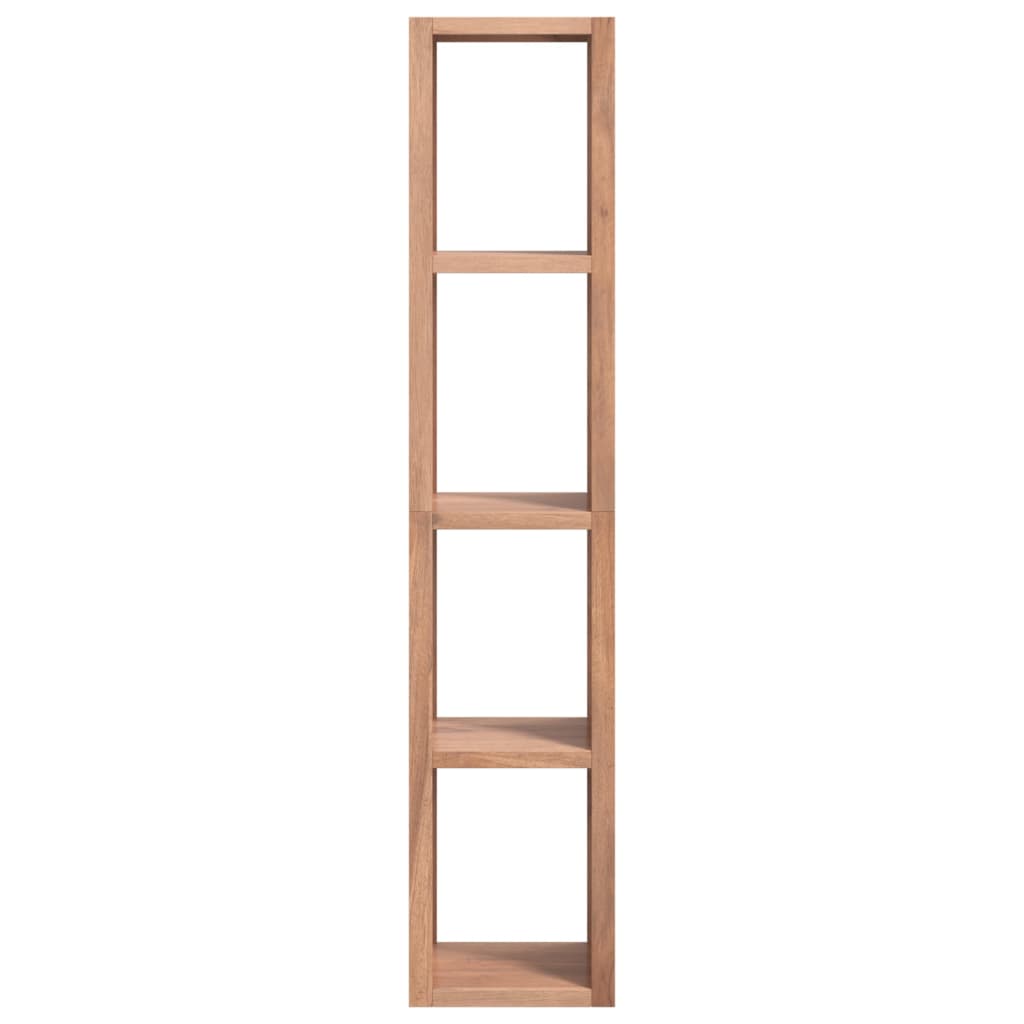 vidaXL Book Cabinet 35x30x168 cm Solid Wood Teak