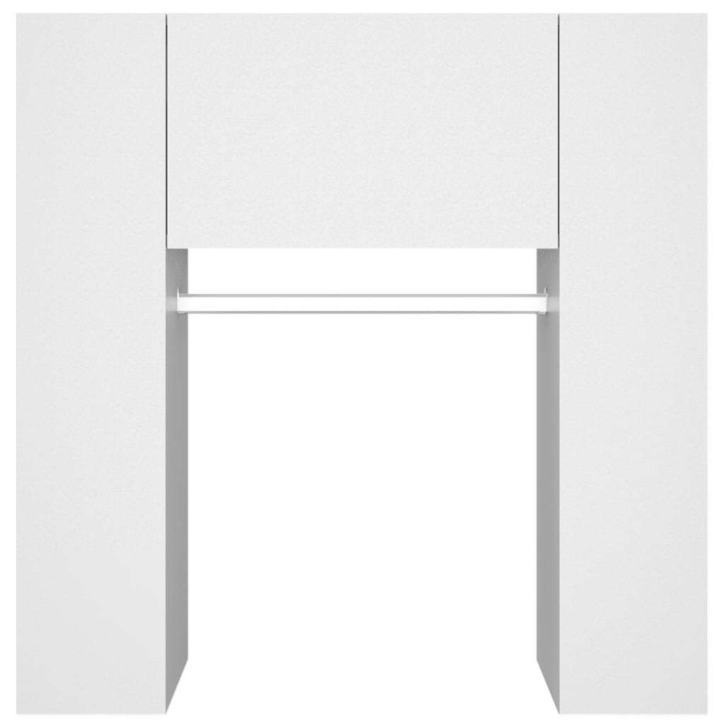 vidaXL Hallway Cabinet White 97.5x37x99 cm Engineered Wood