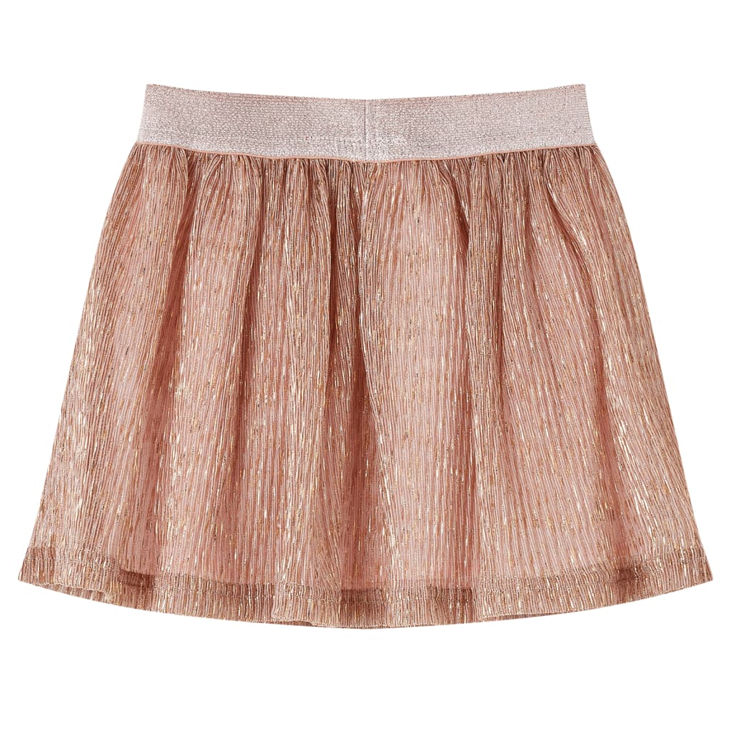 Kids' Skirt with Glitters Soft Pink 116