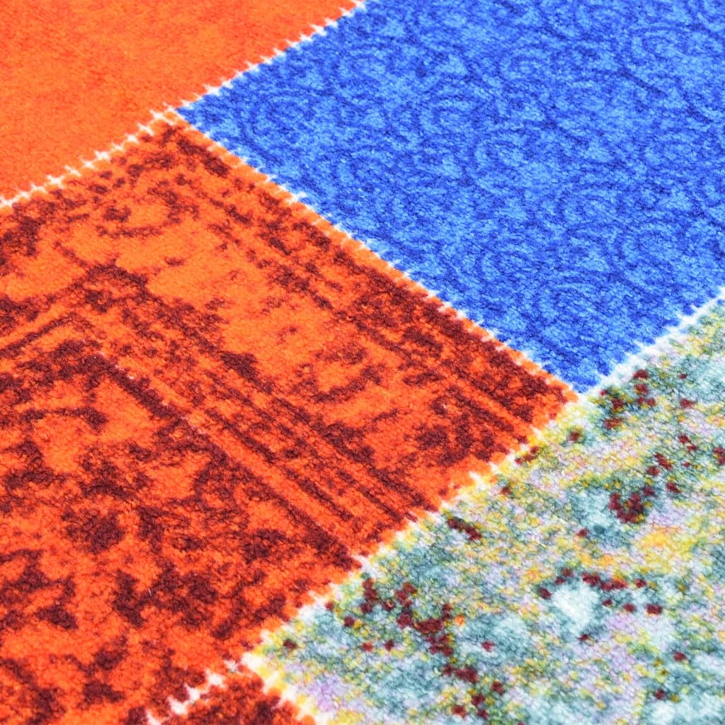 vidaXL Carpet Runner Multicolour 80x400 cm