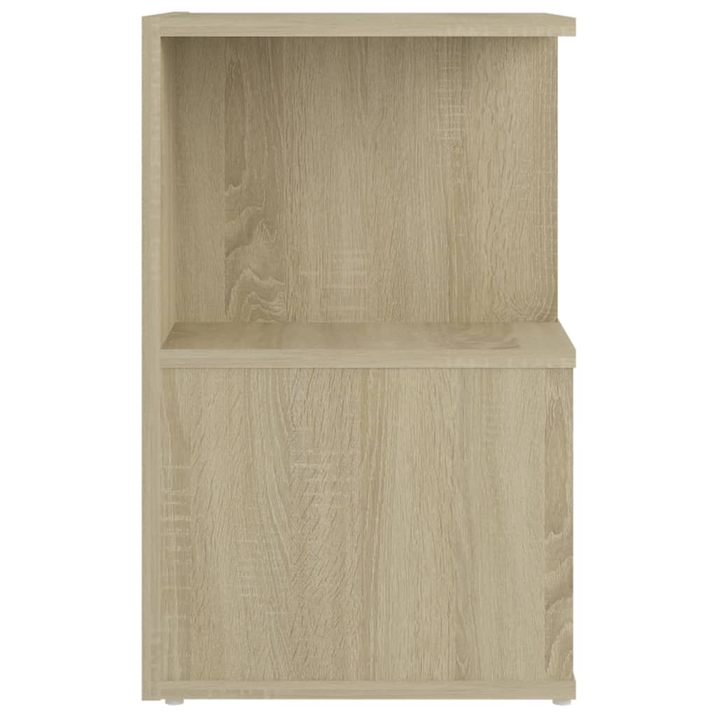 vidaXL Bedside Cabinets 2 pcs Sonoma Oak 35x35x55 cm Engineered Wood
