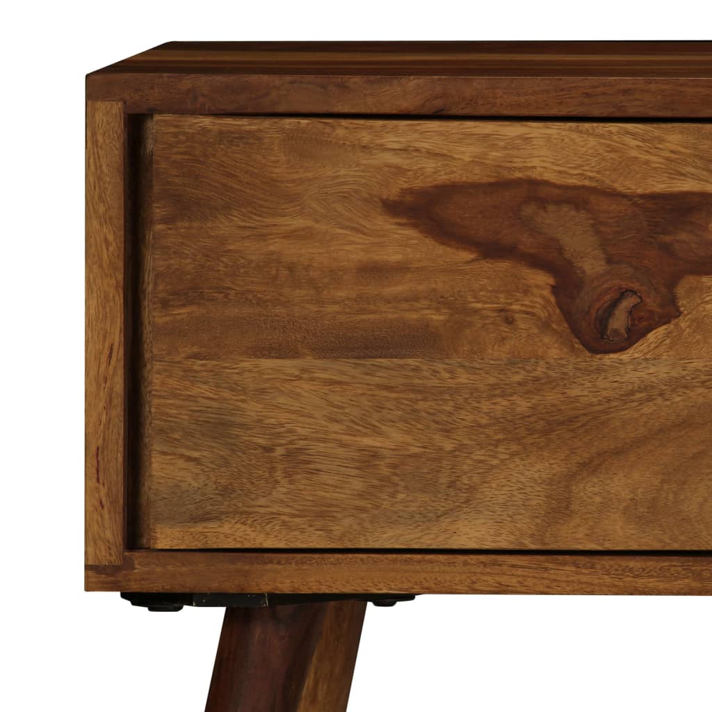 vidaXL TV Cabinet 140x30x40 cm Solid Sheesham Wood