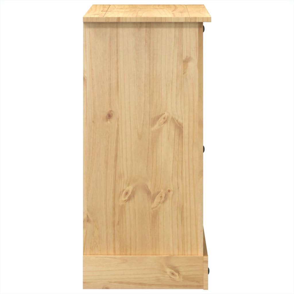 vidaXL Chest of Drawers Corona 110x43x91 cm Solid Wood Pine