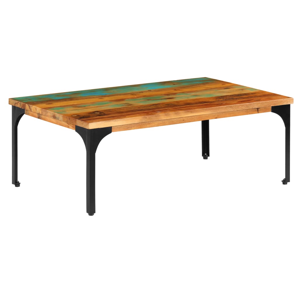 vidaXL Coffee Table 100x60x35 cm Solid Reclaimed Wood