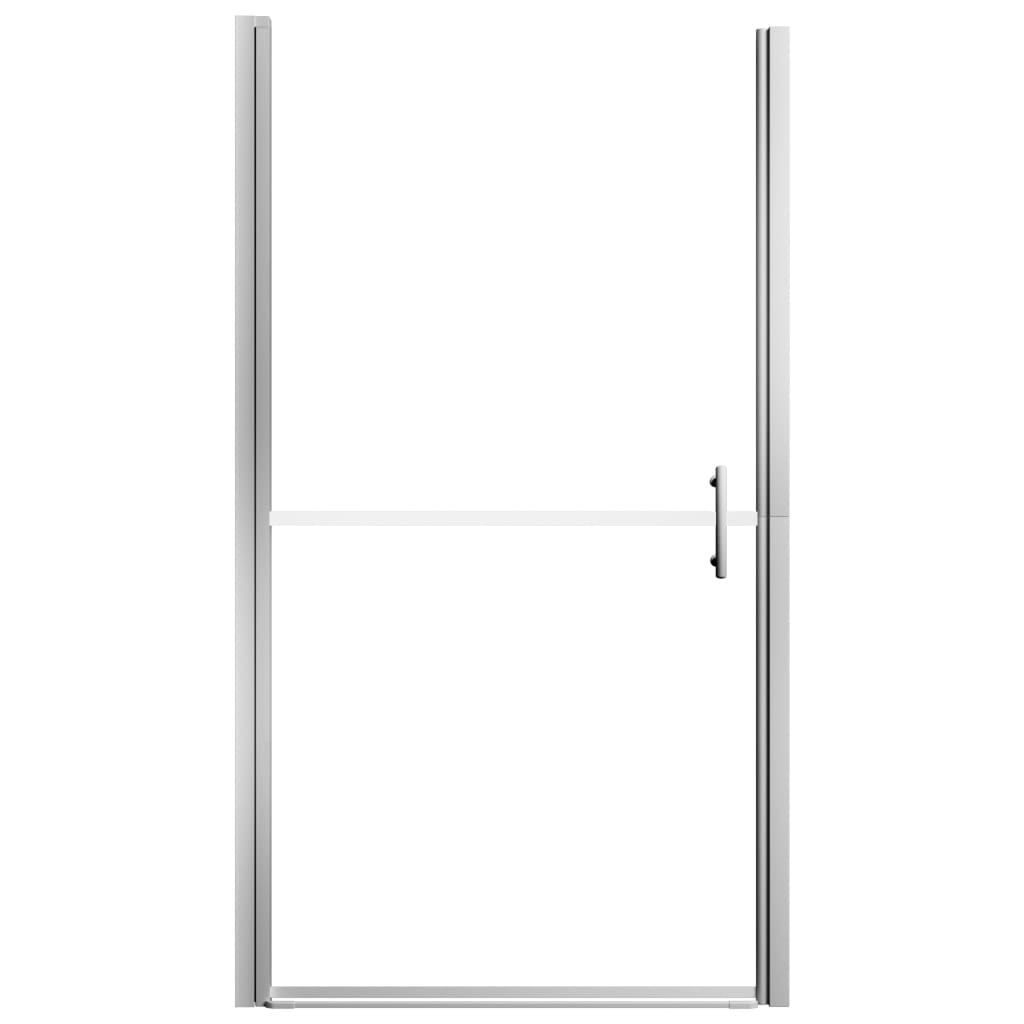vidaXL Shower Door Frost Tempered Glass 91x195 cm