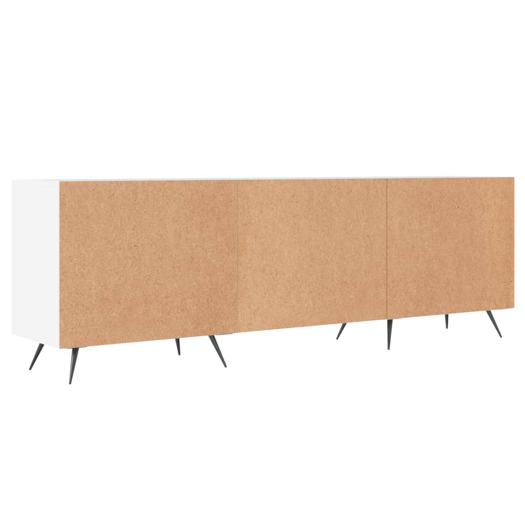 vidaXL TV Cabinet White 150x30x50 cm Engineered Wood