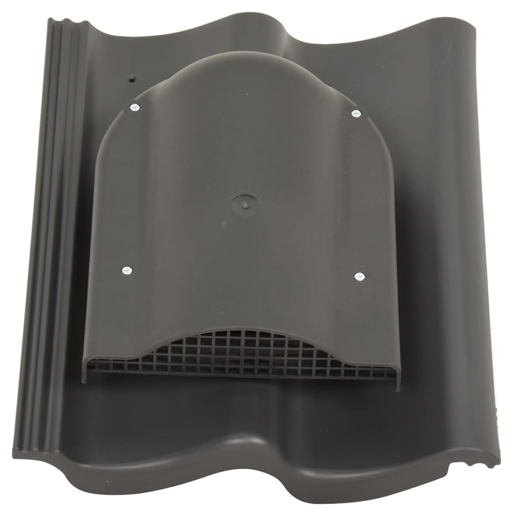 vidaXL Flat Fan Roof Ventilator Anthracite