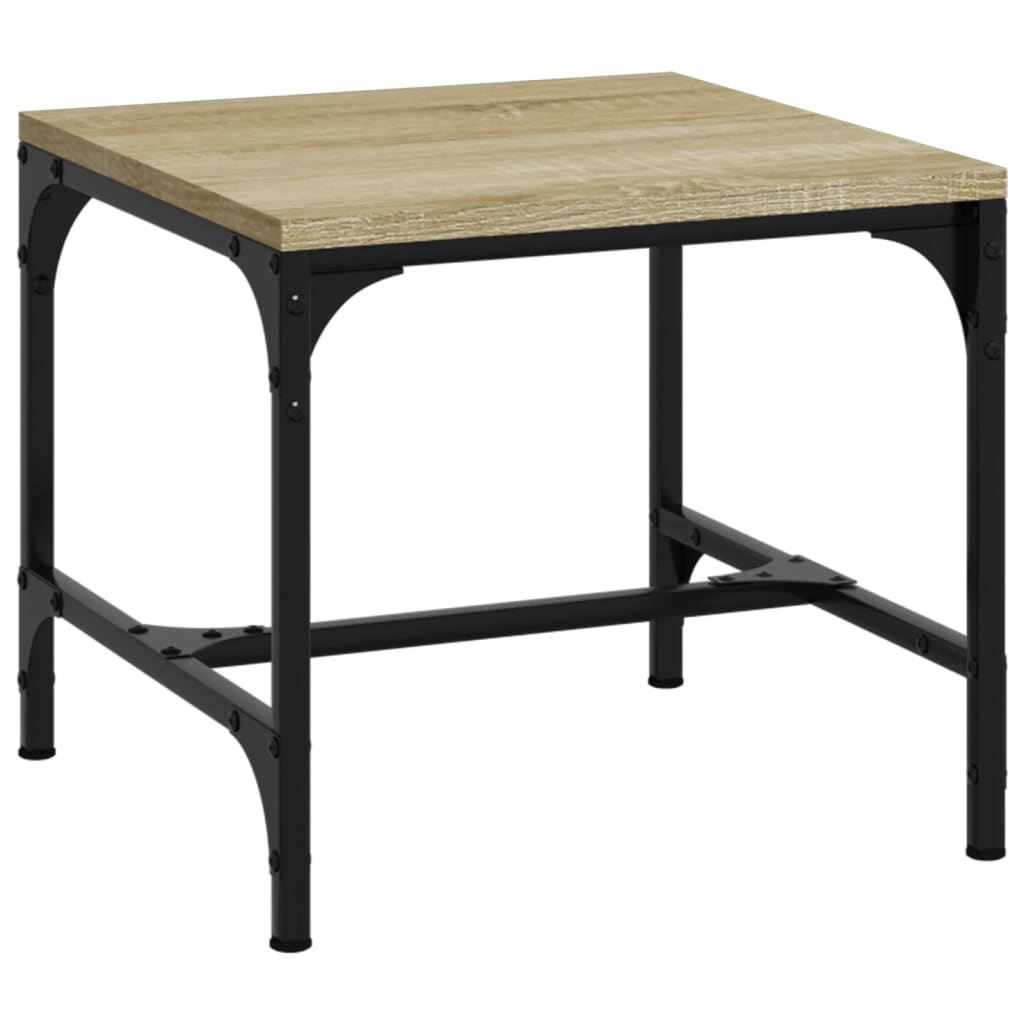 vidaXL Side Table Sonoma Oak 40x40x35 cm Engineered Wood