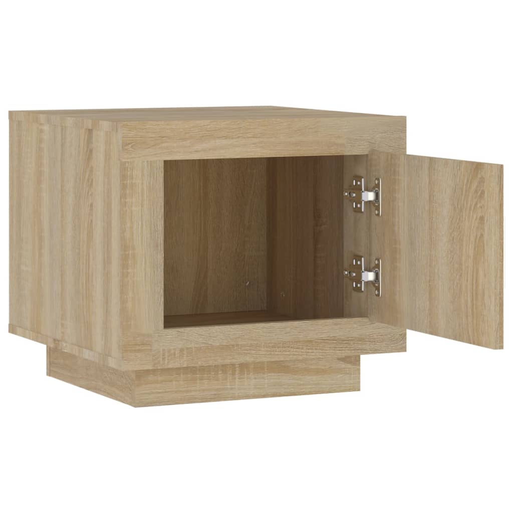 vidaXL Coffee Table Sonoma Oak 51x50x45 cm Engineered Wood