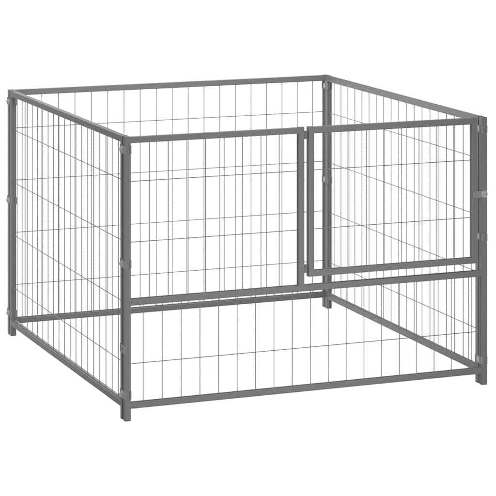 10x10 covered hot sale dog kennel