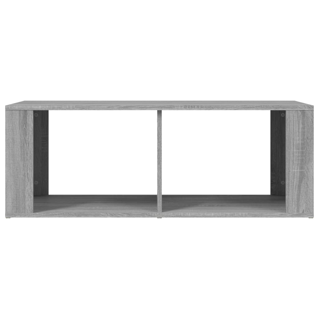 vidaXL Coffee Table Grey Sonoma 100x50x36 cm Engineered Wood
