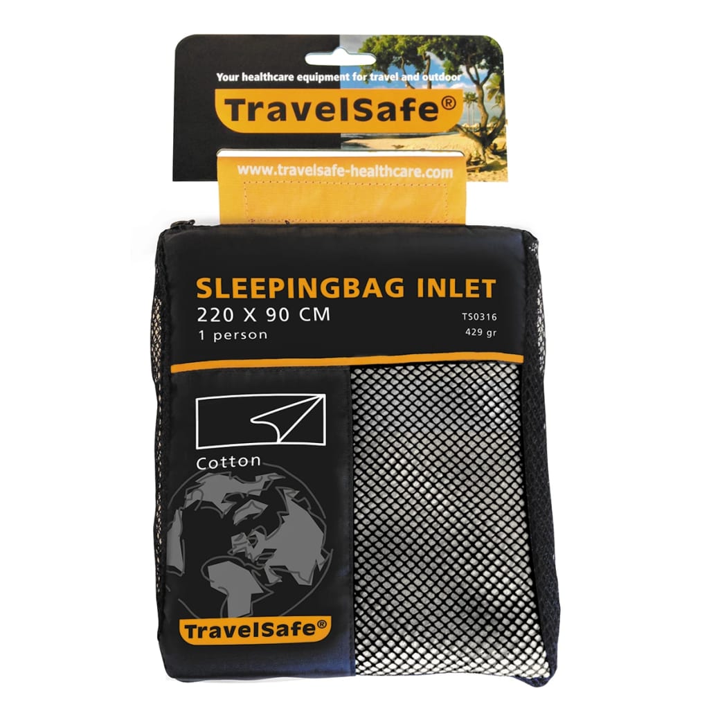 Travelsafe Sleeping Bag Inlet Envelope Cotton TS0316