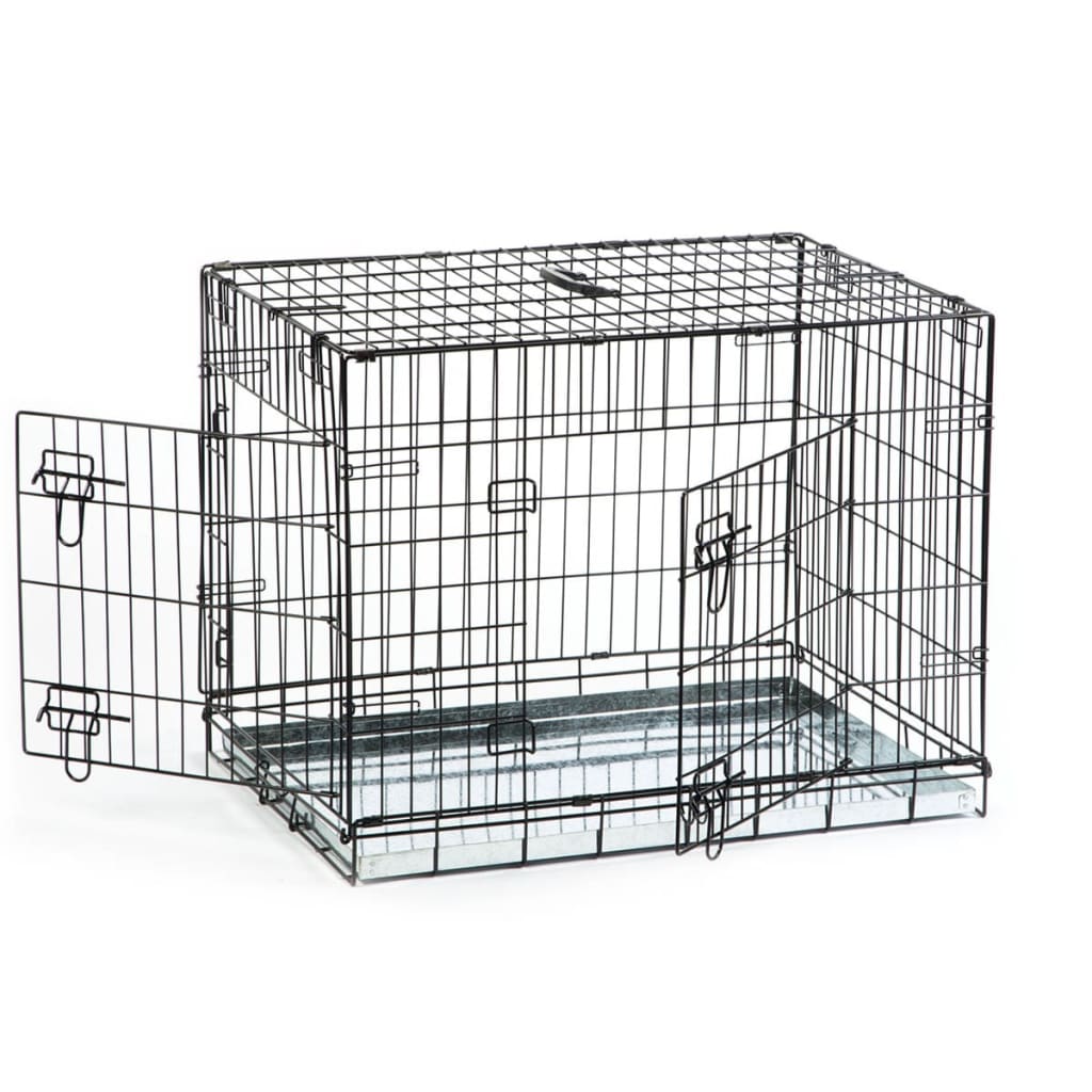 Beeztees Dog Crate 78x55x61 cm Black 715802