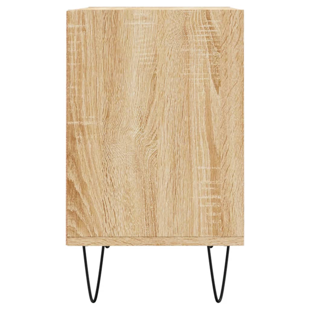 vidaXL TV Cabinet Sonoma Oak 69.5x30x50 cm Engineered Wood