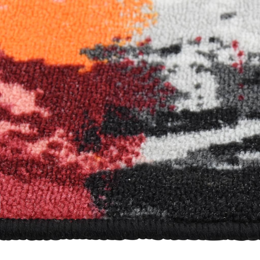 vidaXL Carpet Runner Multicolour 80x350 cm