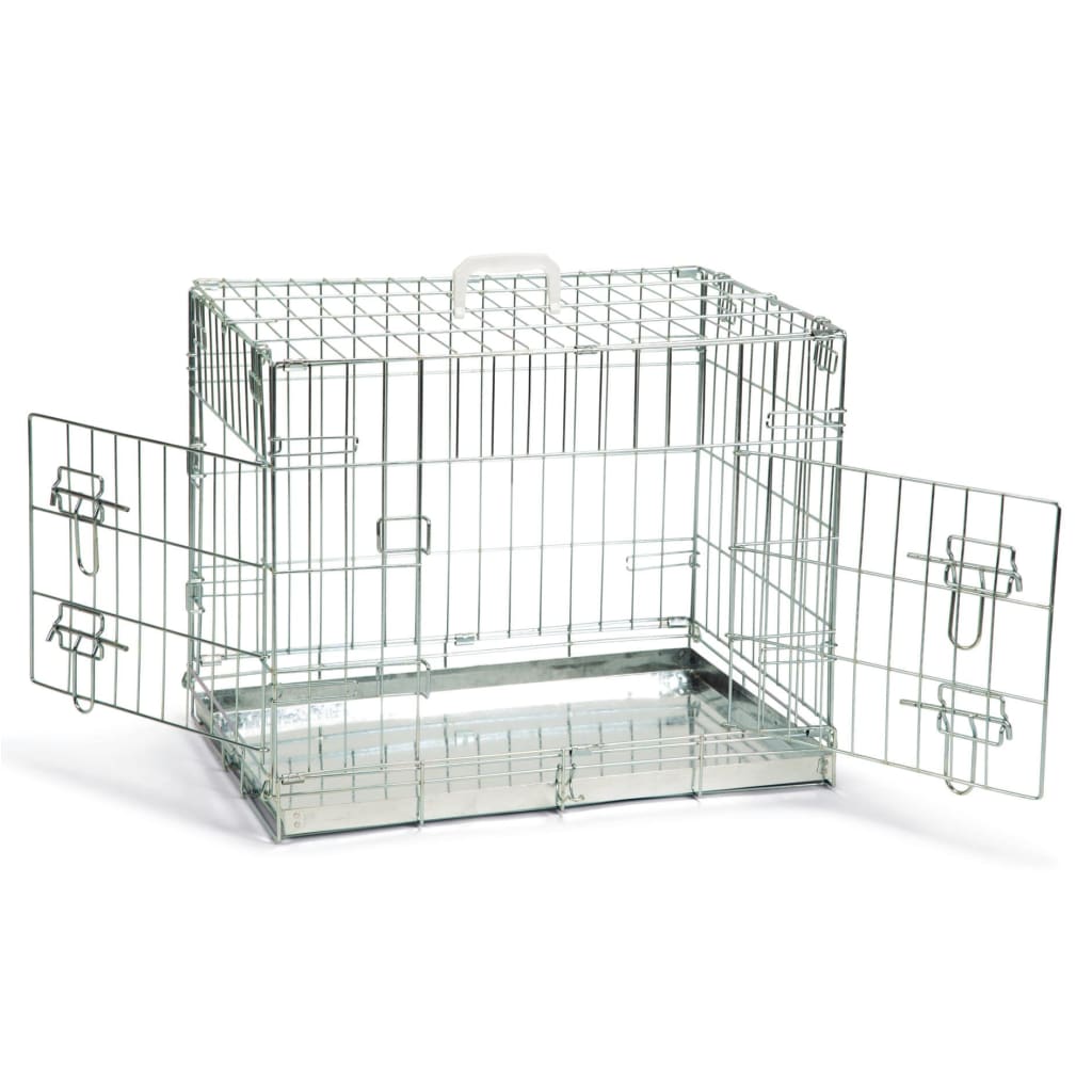 Beeztees Dog Crate 62x44x49 cm Silver