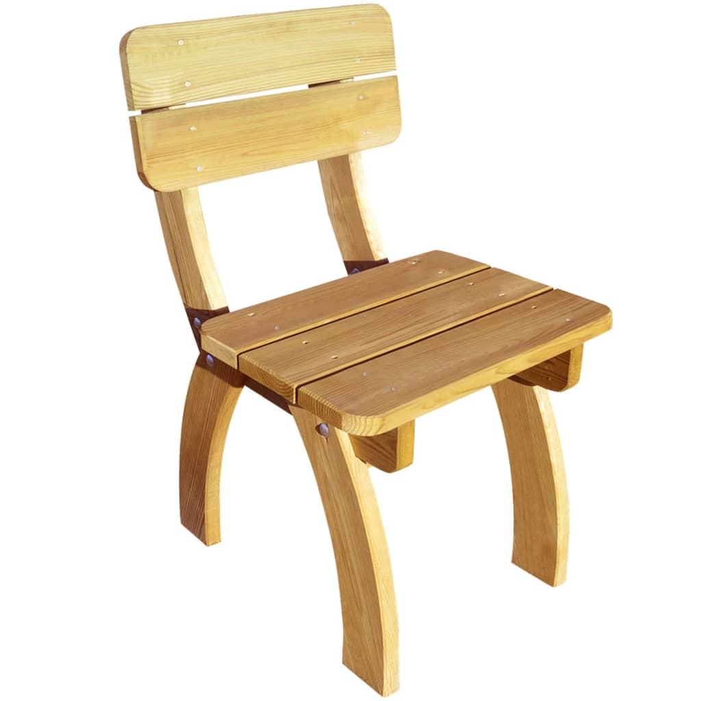 vidaXL Garden Chairs 2 pcs Impregnated Pinewood