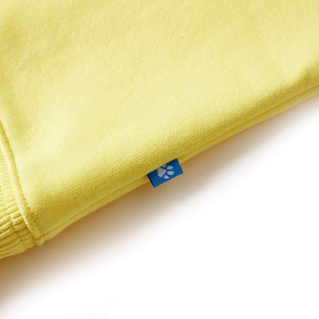 Kids' Sweatshirt Light Yellow 92