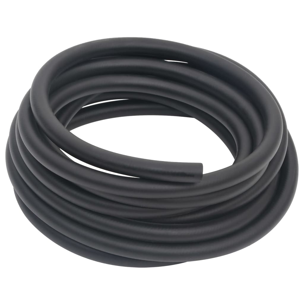 vidaXL Hybrid Air Hose Black 0.6" 2 m Rubber and PVC