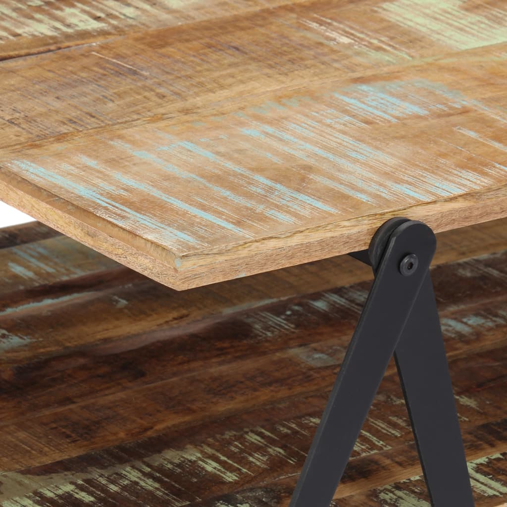 vidaXL Coffee Table 115x60x40 cm Solid Reclaimed Wood