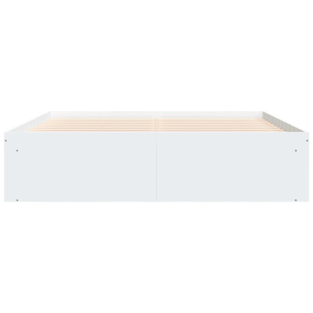 vidaXL Bed Frame White 140x200 cm