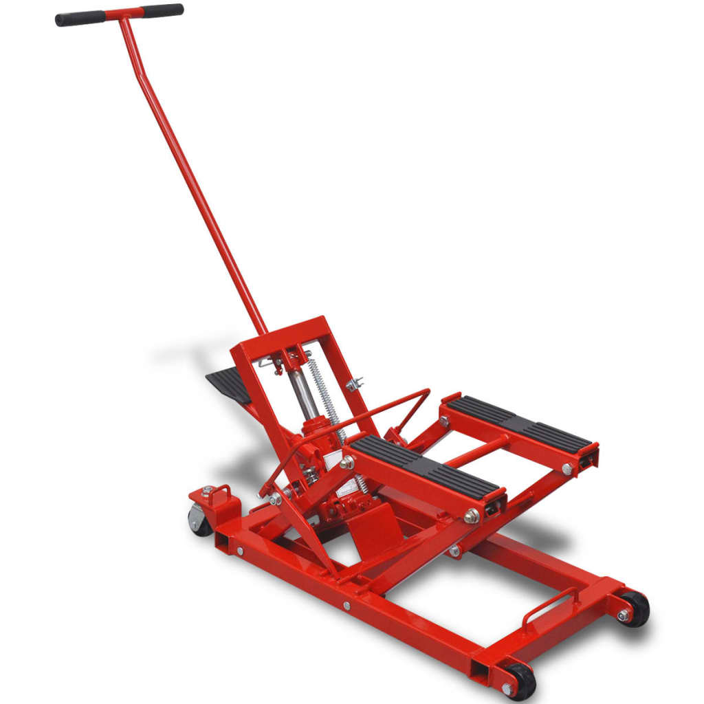 Hydraulic Motorcycle/ATV Jack 680 kg Red