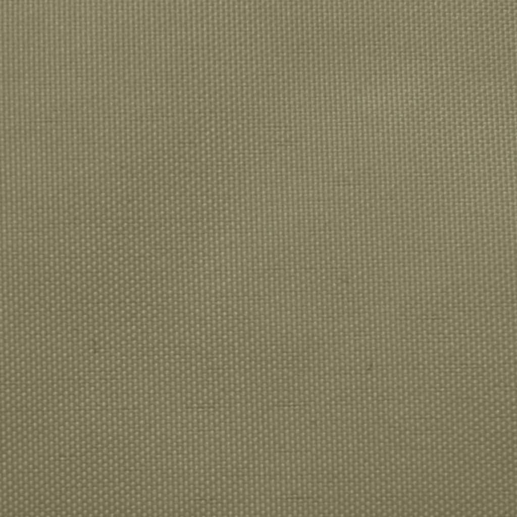 vidaXL Sunshade Sail Oxford Fabric Trapezium 3/5x4 m Beige