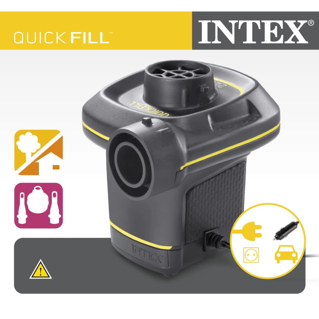 Intex Electric Air Pump Quick-Fill 220-240 V 66634